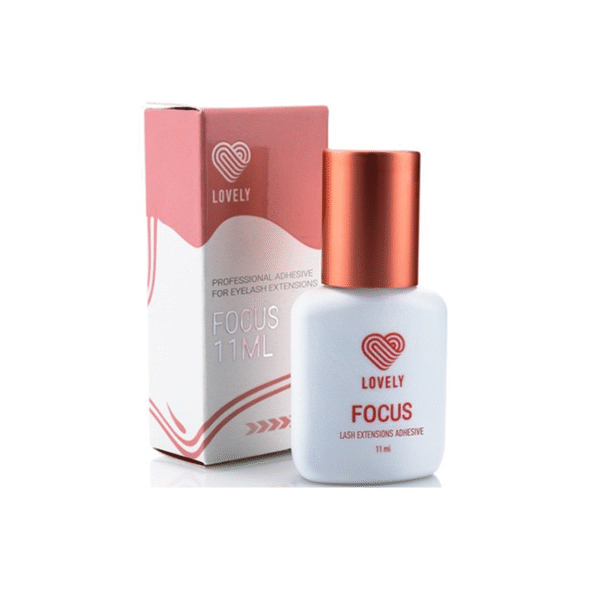 Lovely eyelash implant glue focus model