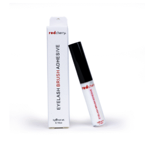 Red cherry pen temporary planting glue (white)