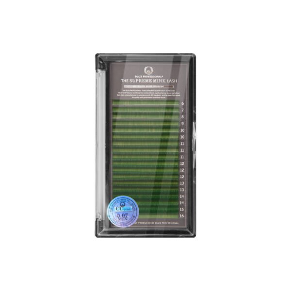 پالت مژه CC-0.07 دلوکس (سبز)