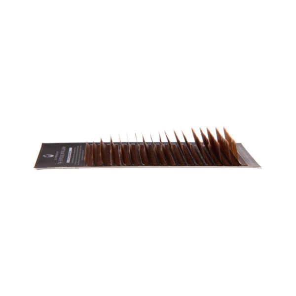 پالت مژه LW-0.07 دلوکس (قهوه‌ای تیره)