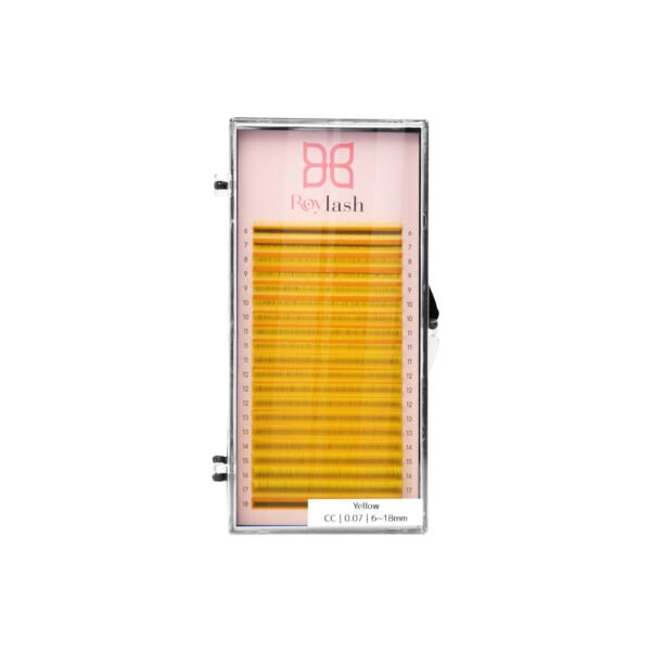 پالت مژه 0.07 رویلش (Yellow)